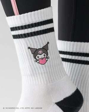 CRONOS × KUROMI SOCKS 【WHITE】