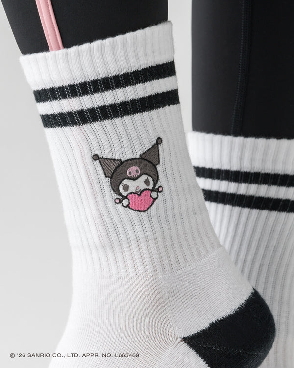 CRONOS × KUROMI SOCKS 【WHITE】