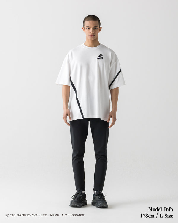 [unisex] CRONOS x BAD BADTZ-MARU PANTS [BLACK]