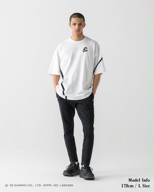 [unisex] CRONOS x BAD BADTZ-MARU PANTS [BLACK]