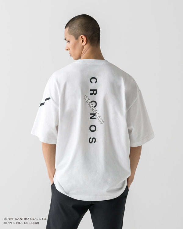 【unisex】CRONOS × BAD BADTZ-MARU TEE【WHITE】