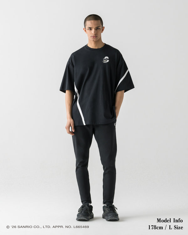 [unisex] CRONOS x BAD BADTZ-MARU PANTS [BLACK]