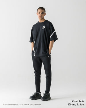 [unisex] CRONOS x BAD BADTZ-MARU PANTS [BLACK]