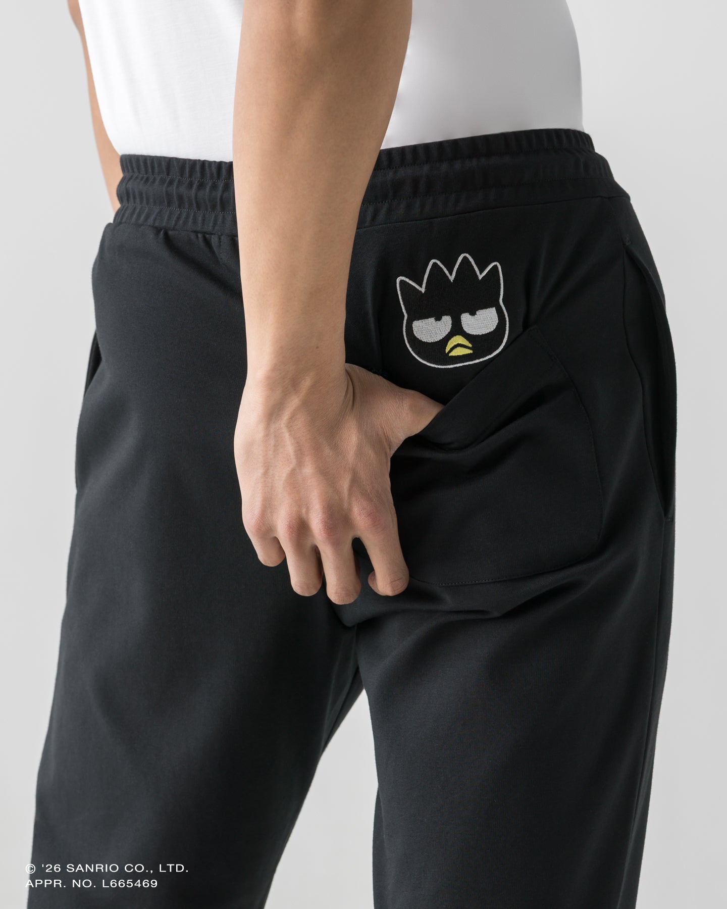 unisex】CRONOS × BAD BADTZ-MARU PANTS 【BLACK】