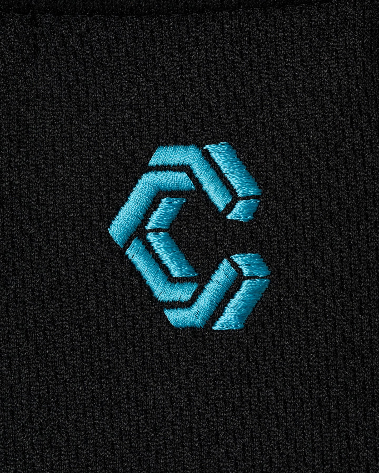 CRONOS BLACK ACTIVE MESH POLO【BLACK×BLUE】