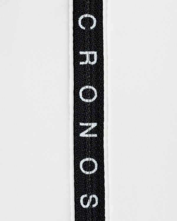 CRONOS BLACK ACTIVE MESH POLO【WHITE】