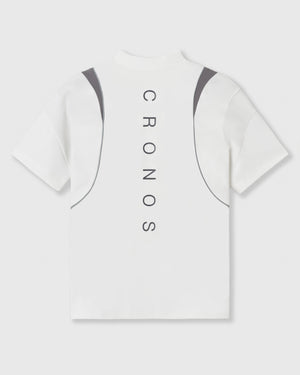 CRONOS BLACK ACTIVE MESH 高領上衣【WHITE】