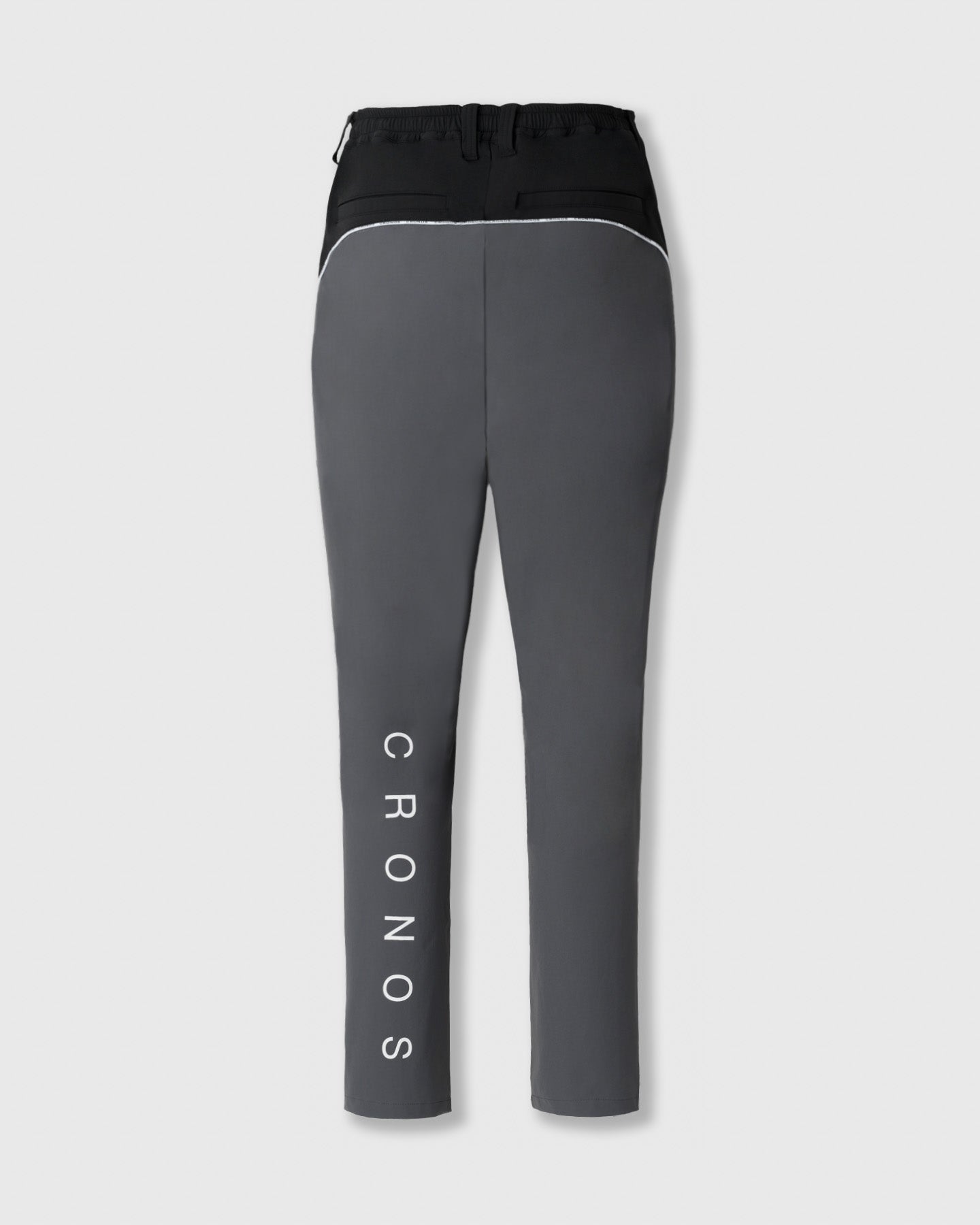 CRONOS BLACK CLEAN PIPING PANTS【BLACK】