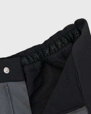 CRONOS BLACK CLEAN PIPING PANTS【BLACK】