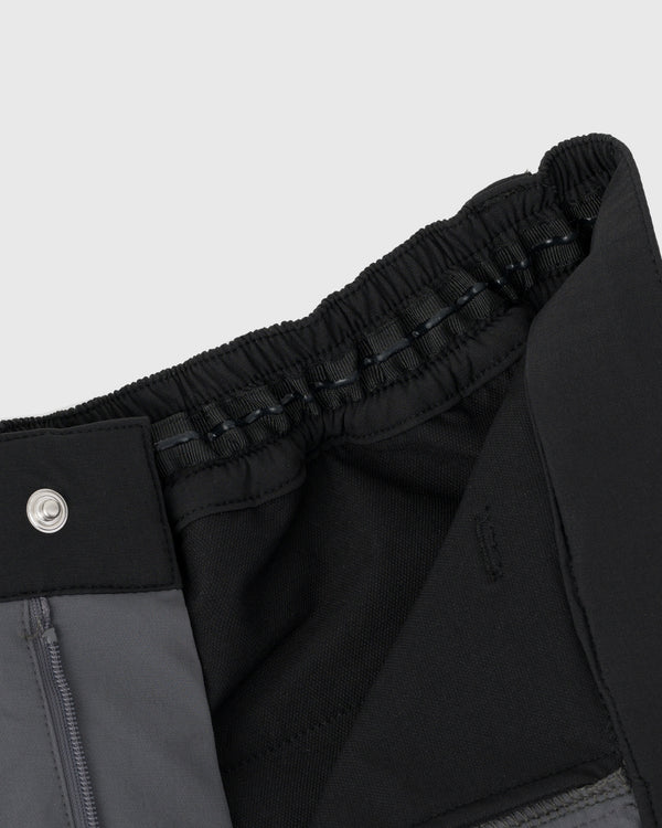 CRONOS BLACK CLEAN PIPING PANTS【BLACK】