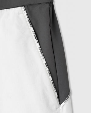 CRONOS BLACK CLEAN PIPING PANTS【白色】
