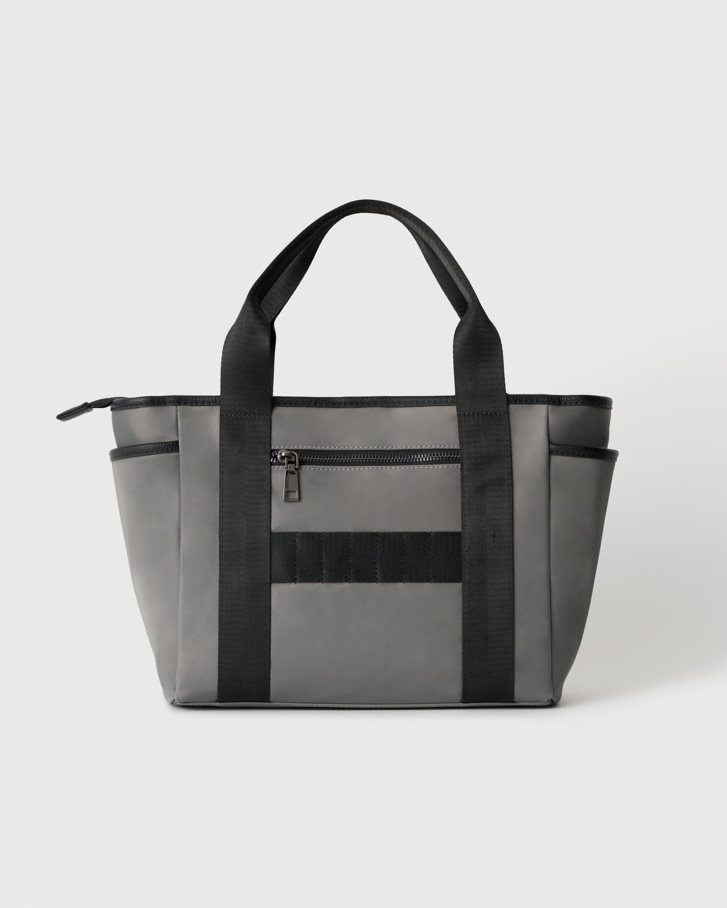 CRONOS BLACK ROUND TOTE BAG【GRAY】