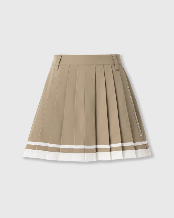 CRONOS BLACK WOMEN ROUND SKIRT【BEIGE】