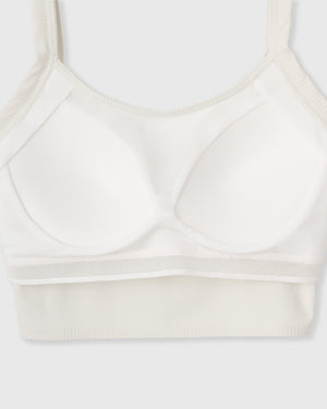 CRONOS×MEISA  ACTIVE BRA TOP【WHITE】