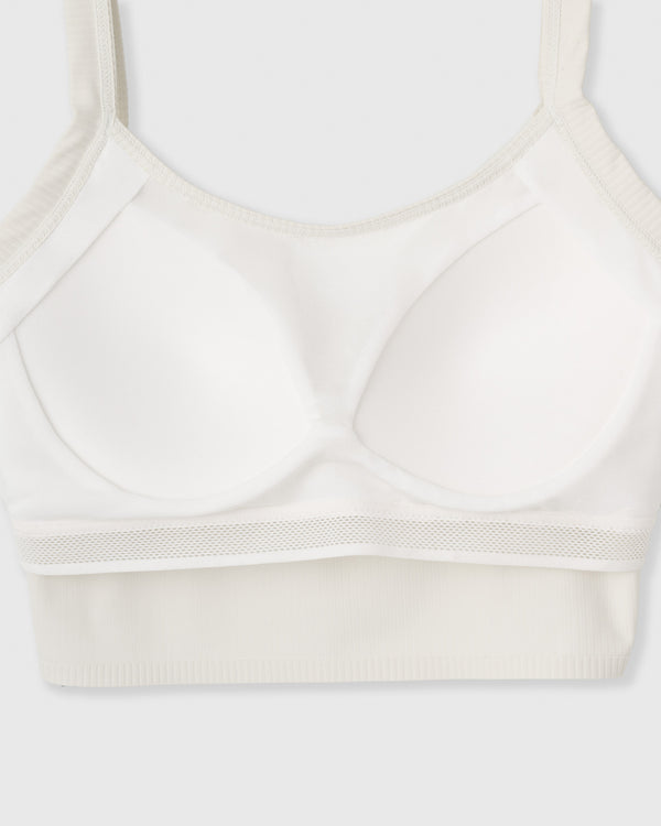 CRONOS×MEISA  ACTIVE BRA TOP【WHITE】