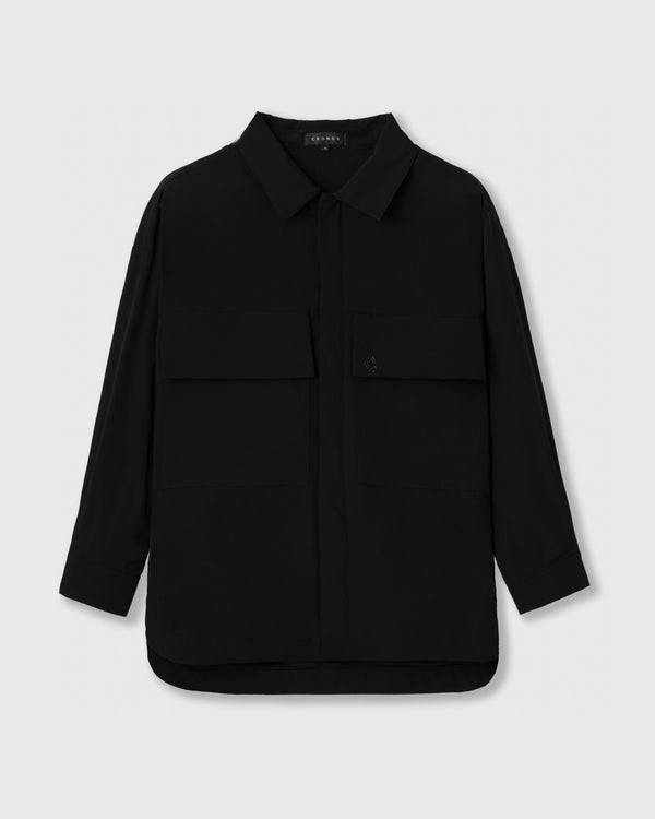 CRONOS×MEISA 健身襯衫夾克【黑色】