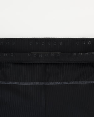 CRONOS×MEISA ACTIVE SHORT LEGGINGS [BLACK]