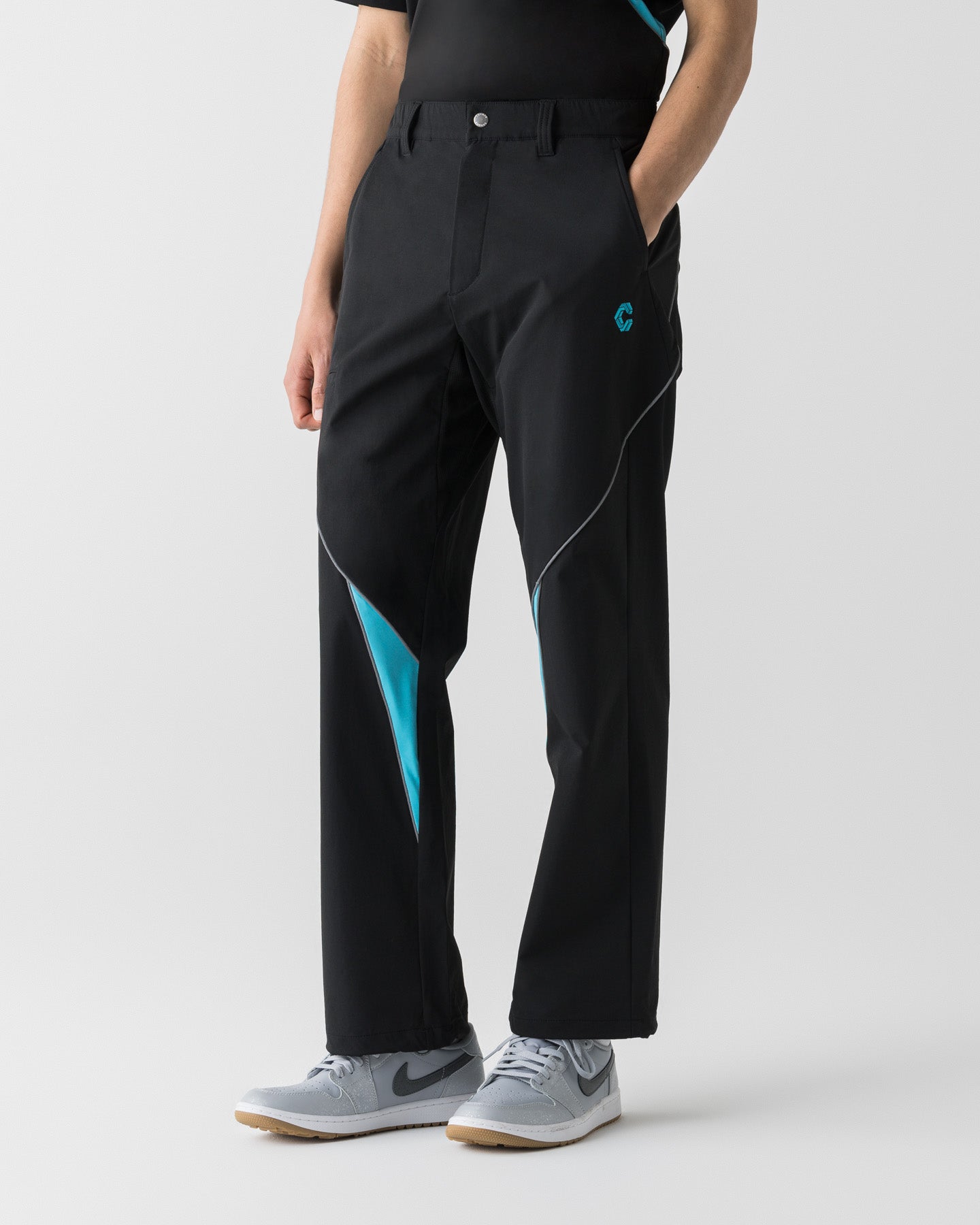 CRONOS BLACK ACTIVE MESH PANTS【BLACK×BLUE】