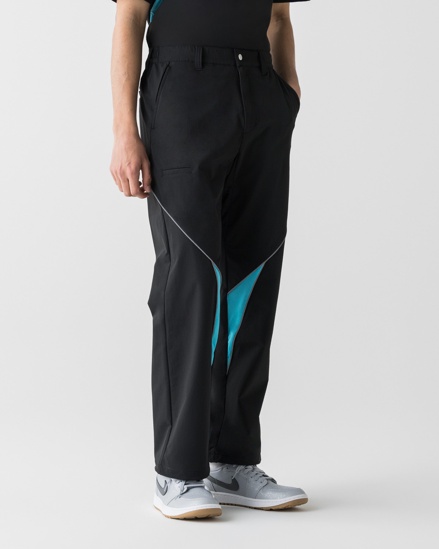 CRONOS BLACK ACTIVE MESH PANTS【BLACK×BLUE】 CRONOS BLACK ACTIVE MESH PANTS【BLACK×BLUE】