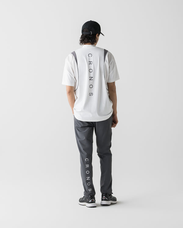 CRONOS BLACK ACTIVE MESH 高領上衣【WHITE】