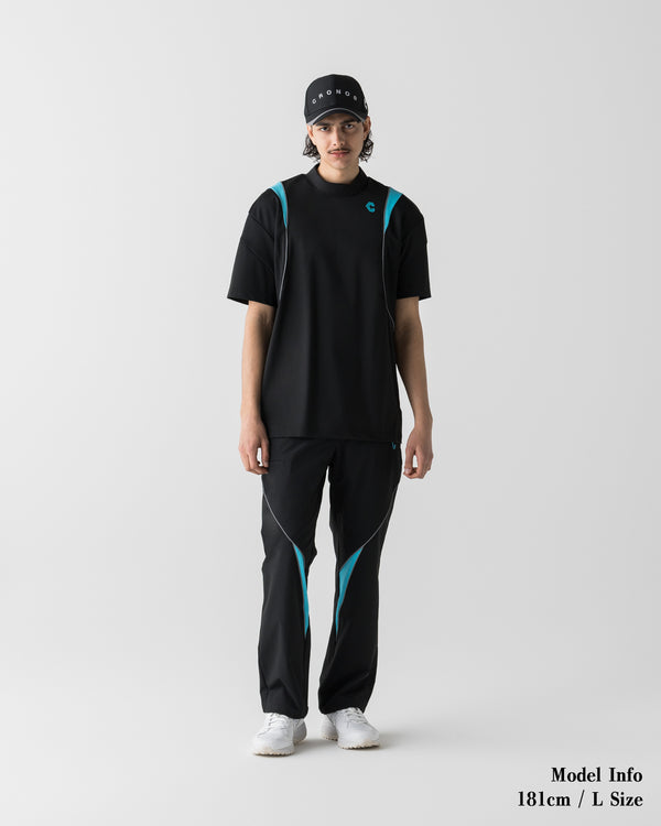 CRONOS BLACK ACTIVE 網狀長褲【BLACK×BLUE】