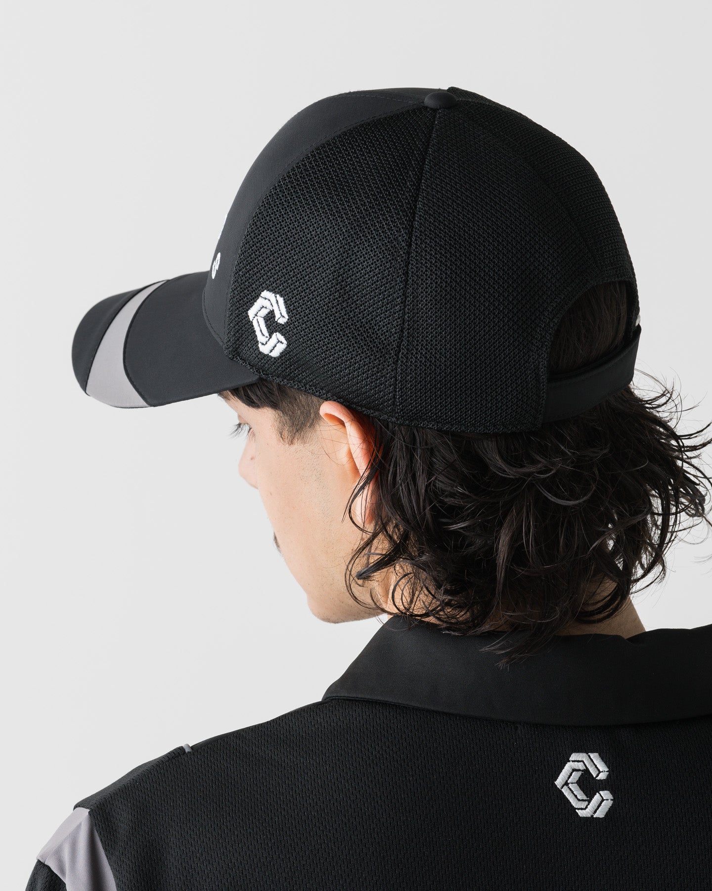 CRONOS BLACK MESH SWITCH CAP【BLACK】