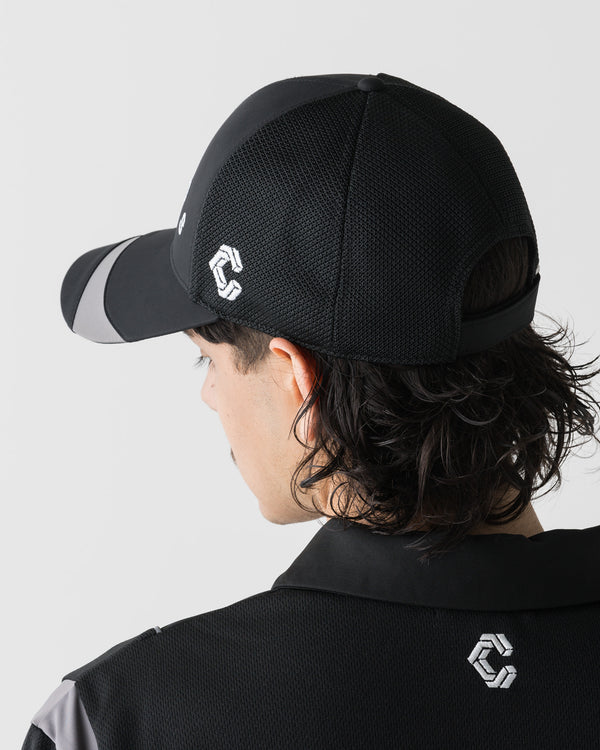 CRONOS BLACK MESH SWITCH CAP [BLACK]