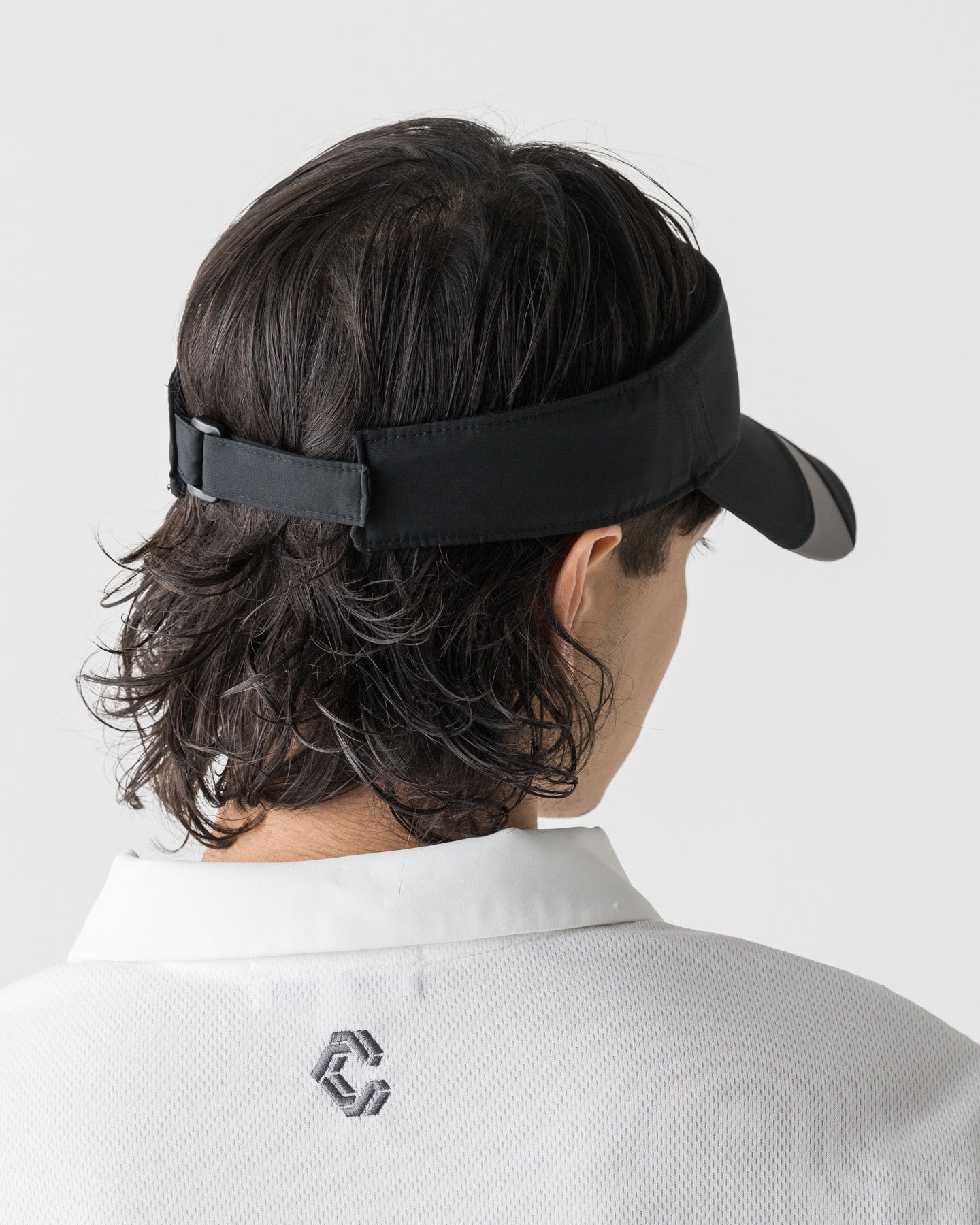 CRONOS BLACK WOMEN ROUND VISOR【BLACK】