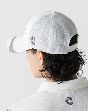CRONOS BLACK MESH SWITCH CAP【WHITE】
