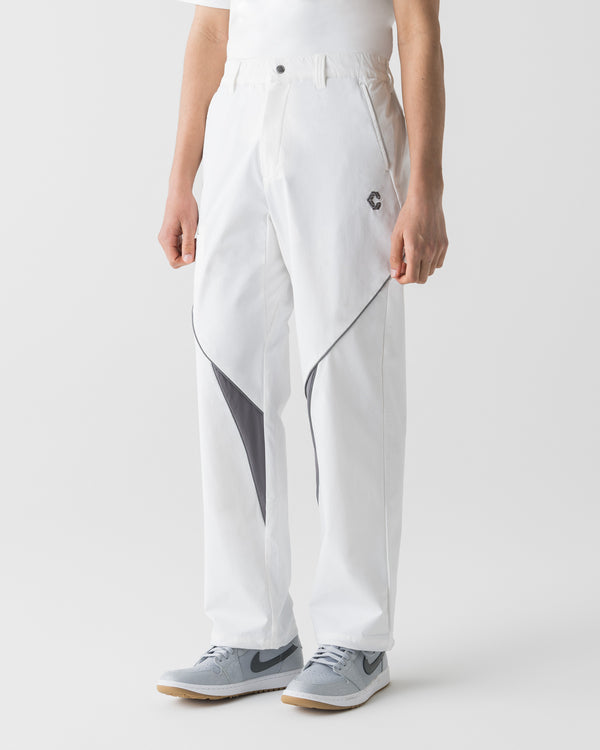CRONOS BLACK ACTIVE MESH PANTS【WHITE】