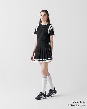 CRONOS 女款黑色圓裙【BLACK】