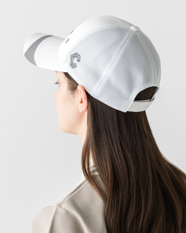 CRONOS BLACK MESH SWITCH CAP【WHITE】