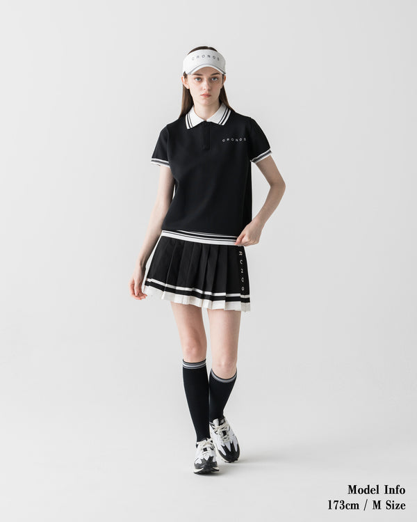 CRONOS 女款黑色圓裙【BLACK】