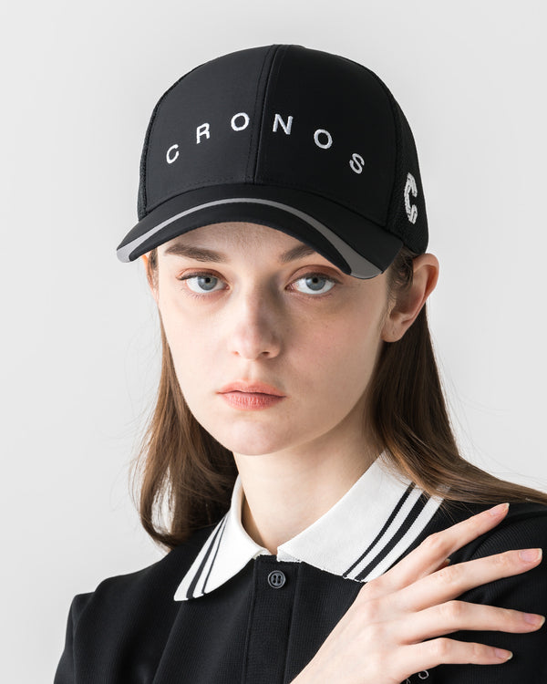 CRONOS BLACK MESH SWITCH CAP [BLACK]