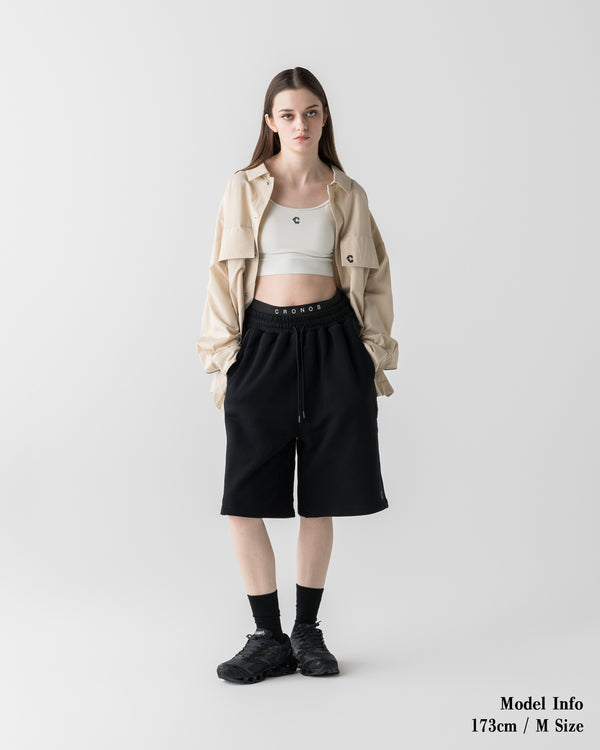 【unisex】CRONOS×MEISA ACTIVE SHIRT JACKET【WHITE】