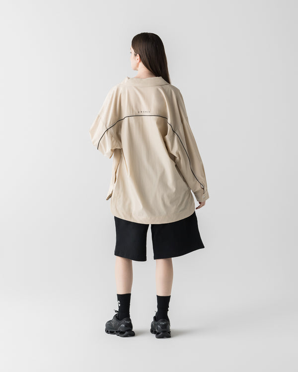 【unisex】CRONOS×MEISA ACTIVE SHIRT JACKET【WHITE】