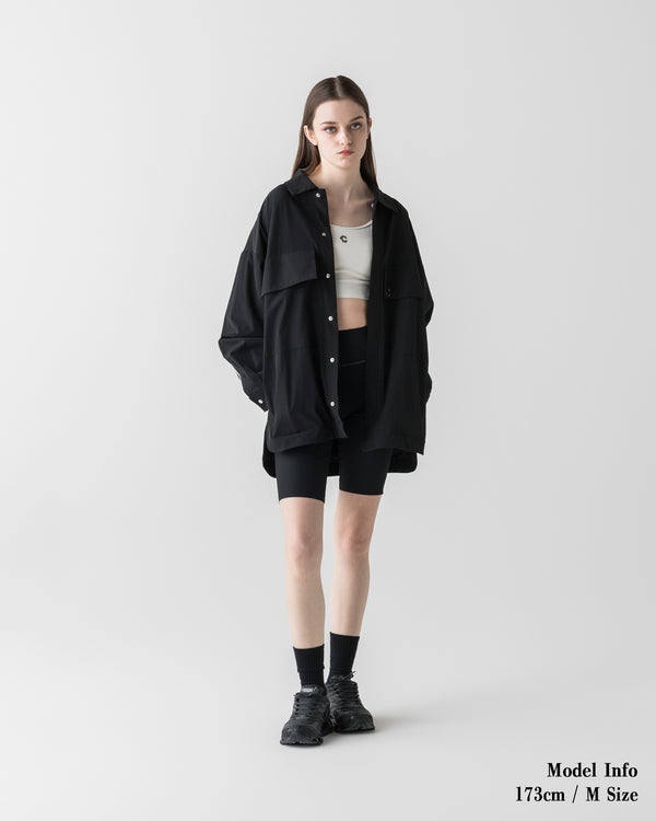 CRONOS×MEISA 健身襯衫夾克【黑色】