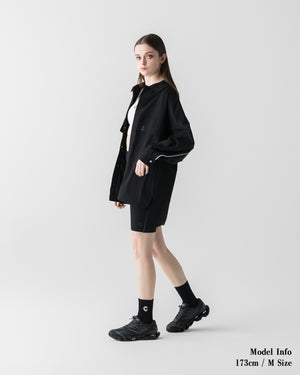 CRONOS×MEISA 健身襯衫夾克【黑色】