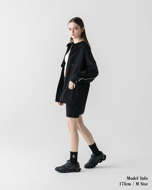 CRONOS×MEISA 健身襯衫夾克【黑色】
