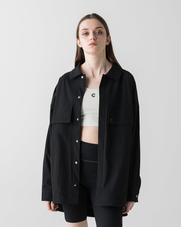 CRONOS×MEISA 健身襯衫夾克【黑色】