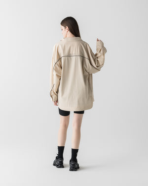 【unisex】CRONOS×MEISA ACTIVE SHIRT JACKET【WHITE】