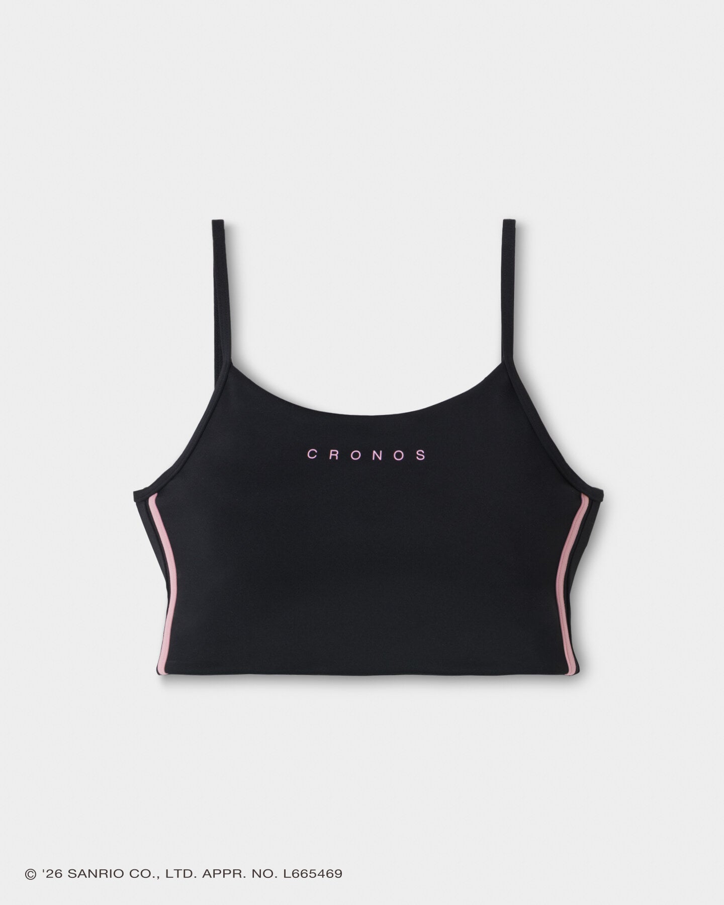 CRONOS × KUROMI BRA TOP【BLACK】