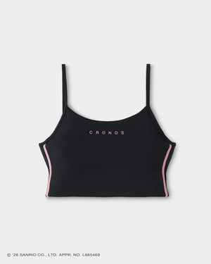 CRONOS × KUROMI BRA TOP【BLACK】