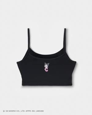 CRONOS × KUROMI BRA TOP【BLACK】