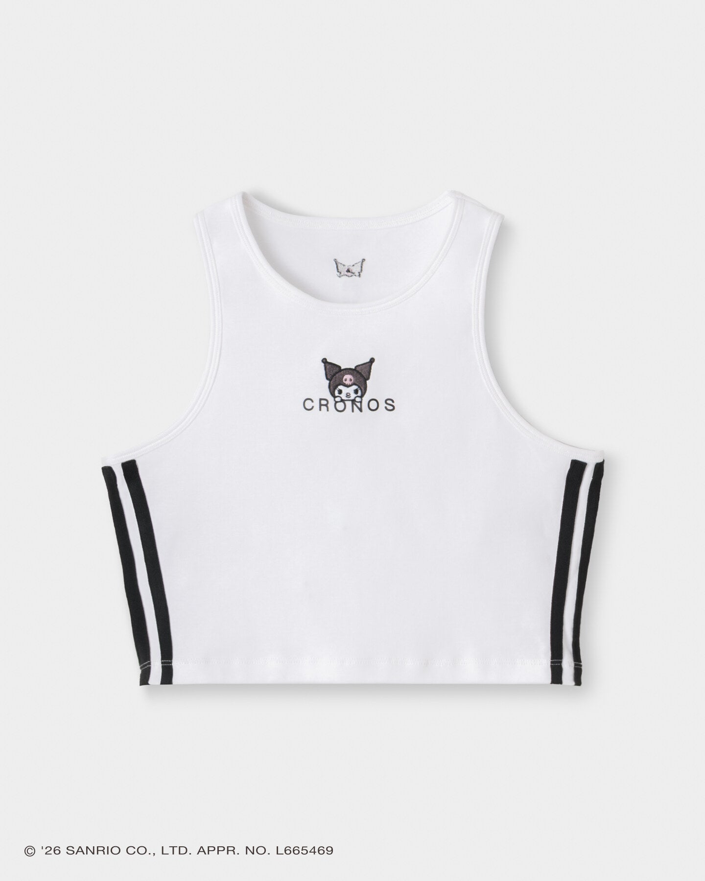 CRONOS×KUROMI TANK TOP 【WHITE】