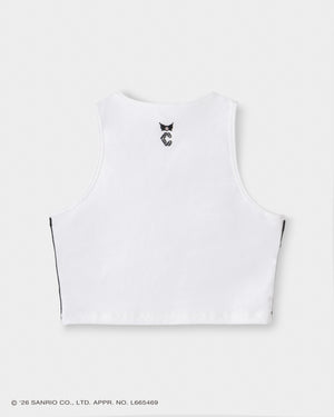 CRONOS×KUROMI TANK TOP 【WHITE】