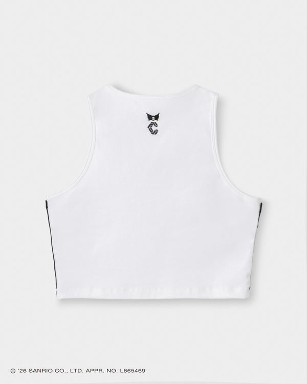 CRONOS×KUROMI TANK TOP 【WHITE】