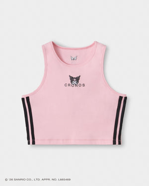 CRONOS×KUROMI 背心上衣 【粉紅色】