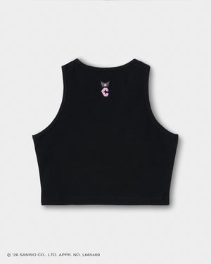 CRONOS×KUROMI TANK TOP 【BLACK】
