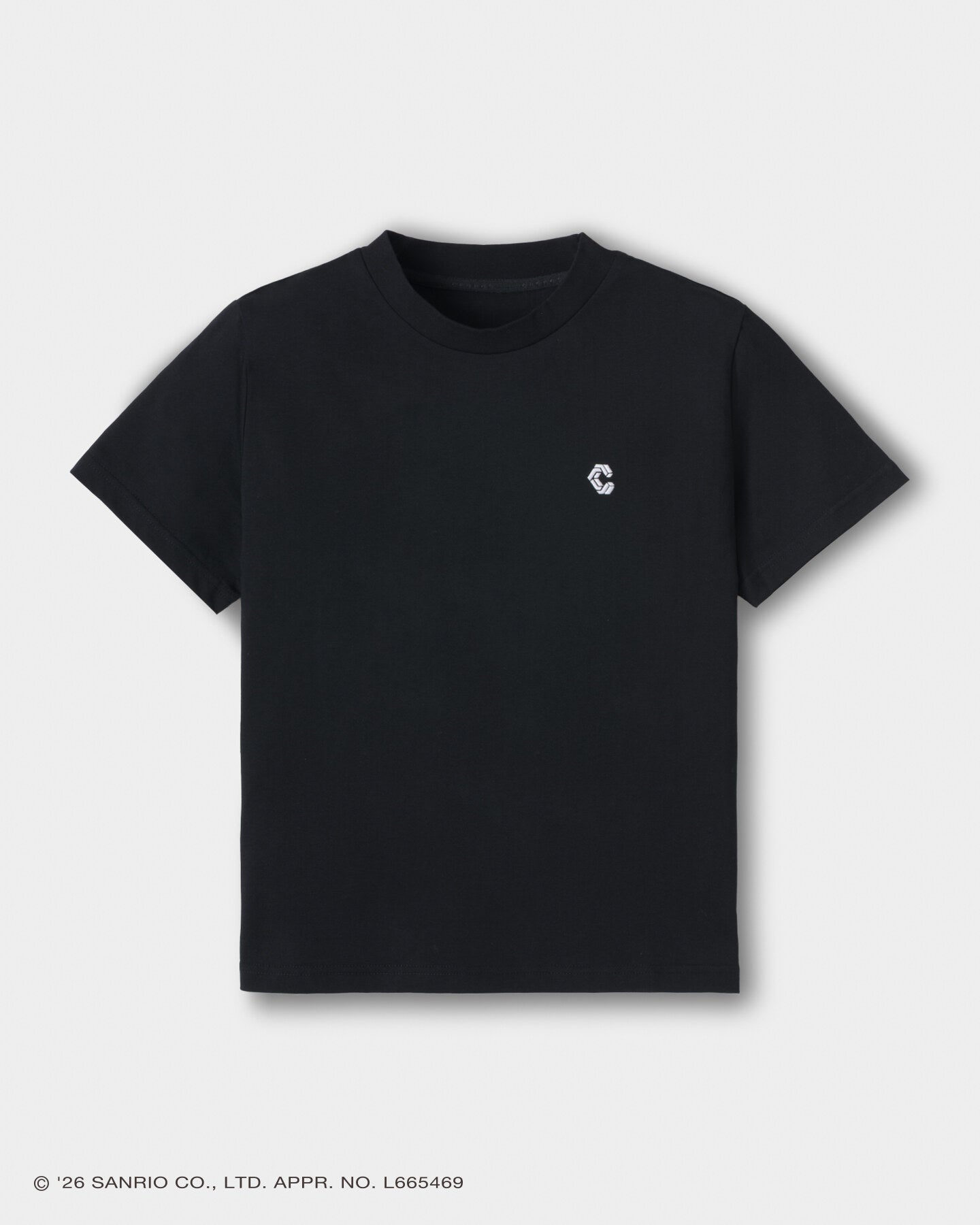 CRONOS×KUROMI BASIC TEE【BLACK】